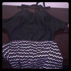 One piece bathing suit